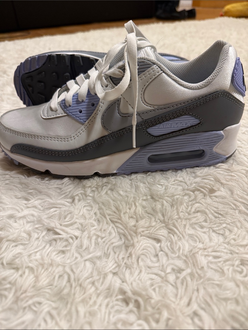 Nike Air Max Women's Sneakers - White, Gray & Light blue